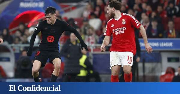 Barcelona-Benfica: horario y dónde ver hoy por TV y online el partido de Champions League