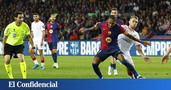 De Burgos Bengoetxea sonríe al Barça y castiga al Sevilla con un arbitraje muy polémico (5-1)