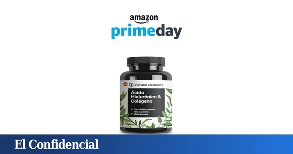 Aprovecha este Amazon Prime Day y hazte de tu colágeno y ácido hialurónico a un precio único