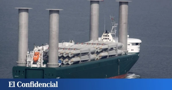 Colocan cilindros gigantes en buques de carga y logran que gasten un 50% menos de combustible