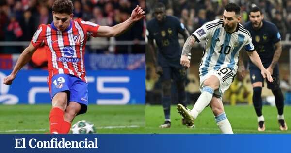 El día que Messi lanzó un penalti idéntico al de Julián Álvarez en la final del Mundial: este si valió