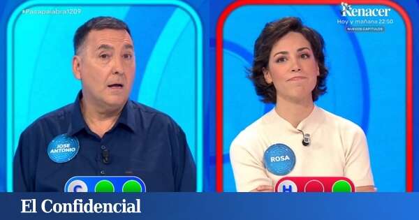 Rosa, al borde de la eliminación en 'Pasapalabra': el inesperado error que casi le hace caer en 'La silla azul'