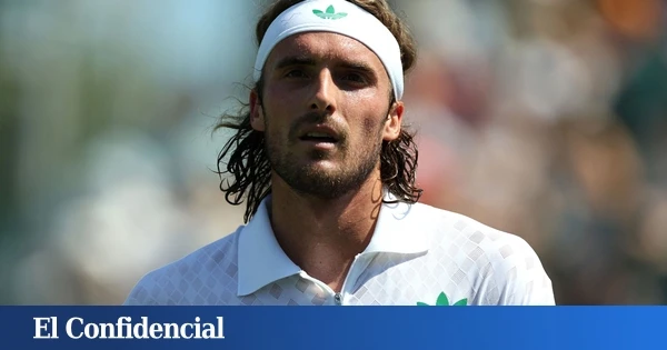 Tsitsipas, confundido con un conocido futbolista: 