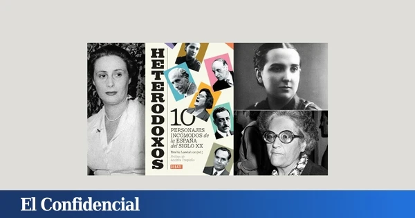 La obra 'Heterodoxos' retrata a tres mujeres que desafiaron etiquetas: Montseny, Formica y Sanz-Bachiller