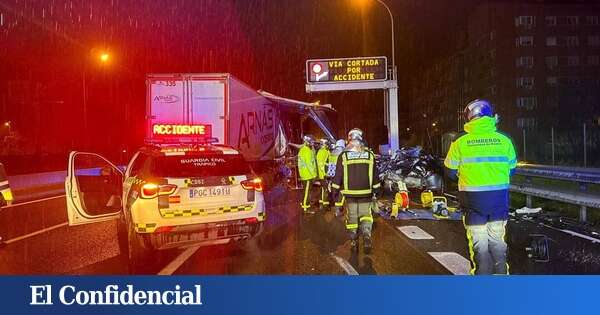 Mueren dos personas en dos accidentes de tráfico en el mismo punto de la A-4 en Madrid