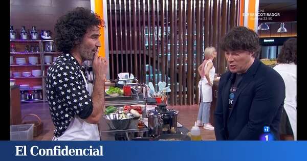 El presentador Raúl Gómez paraliza su cocinado en 'MasterChef Celebrity 9' por una triste pregunta de Jordi Cruz