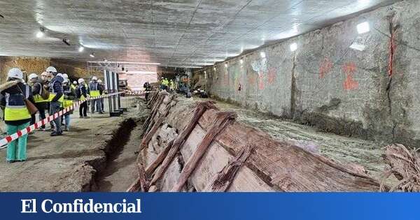 Hallan restos arqueológicos en las obras de la nueva línea 11 de Metro de Madrid: datan del siglo XVIII