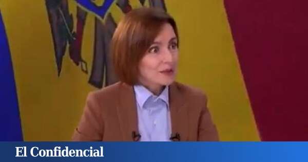 Un terremoto sorprende en pleno directo a la presidenta de Moldavia durante una entrevista en televisión