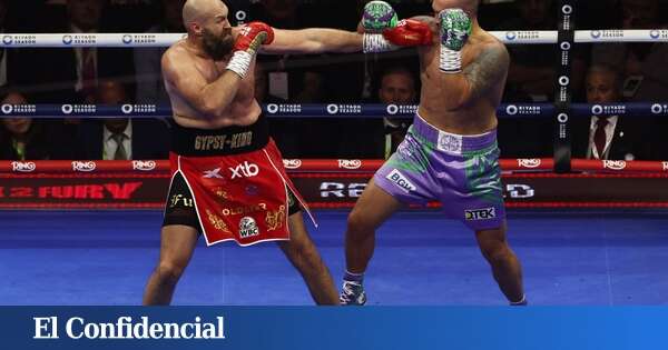 Usyk revalida la victoria de los pesos pesados en un apretado combate frente a Tyson Fury