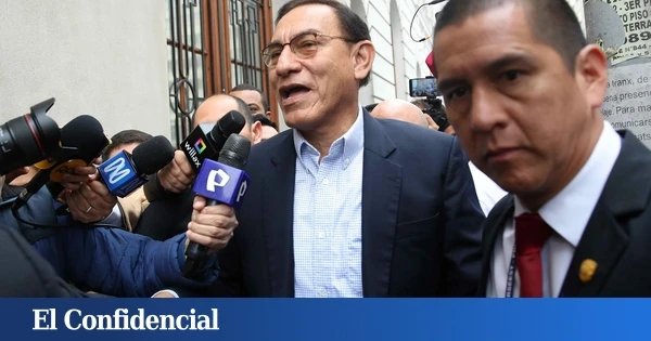 Decretan prisión preventiva para el expresidente de Perú Martín Vizcarra por corrupción