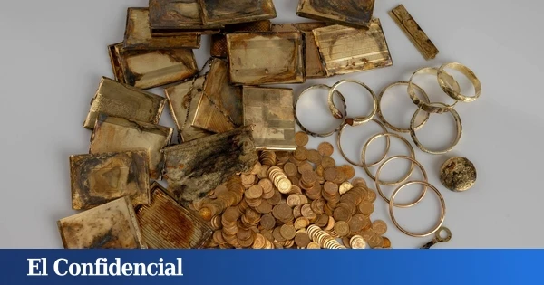 Dos hombres encuentran 598 monedas de oro y joyas mientras estaban de excursión en el monte: valen más de 600.000 euros