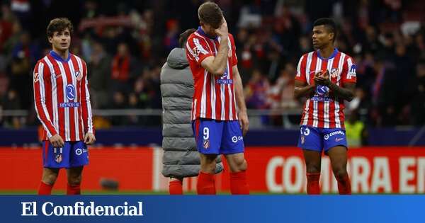 El hundimiento del Atlético de Madrid de Simeone señala un apagón mental y físico