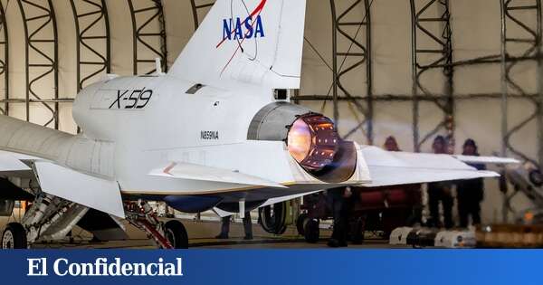 La espectacular última prueba antes del primer vuelo del avión supersónico silencioso X-59