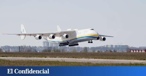 84 metros de alto y 630 toneladas: así fue Mriya, el avión más grande de la historia