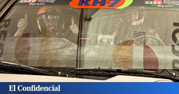 Así es ser copiloto en un coche del Rally Dakar: derrapes, saltos... y un extraño pitido con el que se ríe Isidre Esteve