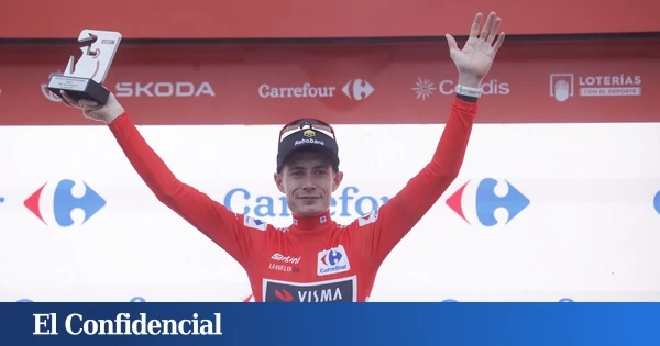 Vingegaard marca territorio al esprint en una etapa esperpéntica de esta Vuelta a España