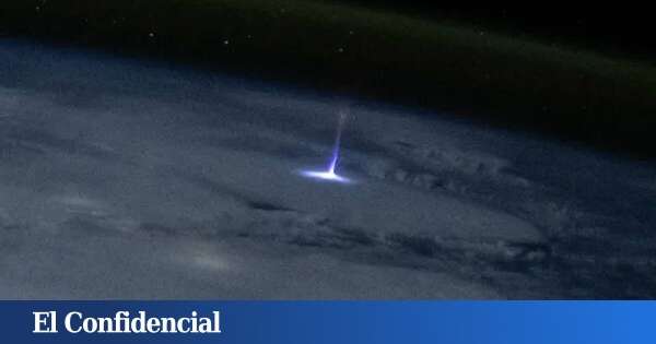 El año pasado, la ISS fotografió un 'chorro gigante' de energía: por fin sabemos qué fue