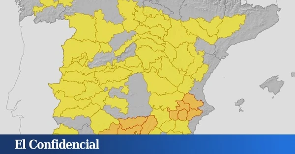 La Aemet activa la alerta por lluvias y tormentas en varias zonas de España y avisa también sobre el calor