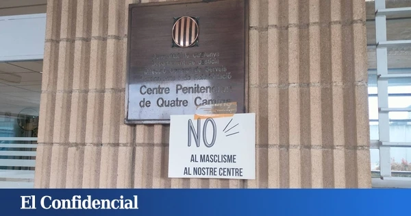 Incendio en prisión: sanción a un funcionario por arrancar el 8-M carteles hechos por violadores