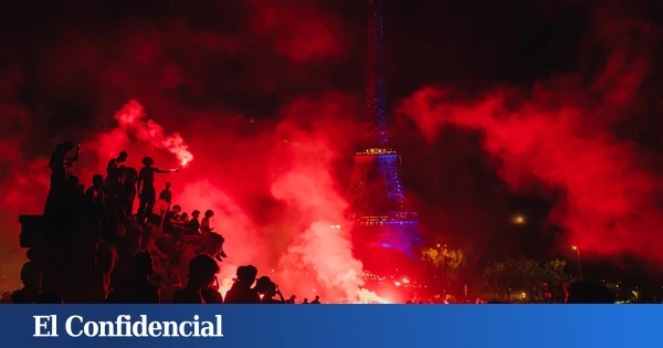 El PSG ganó la Champions League y París perdió la noche: así ardió la capital francesa