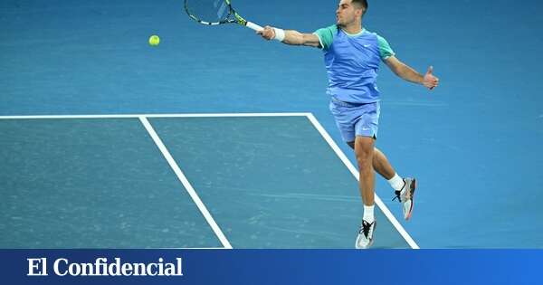 Alcaraz – Shevchenko | Última hora del partido del Open de Australia, en directo