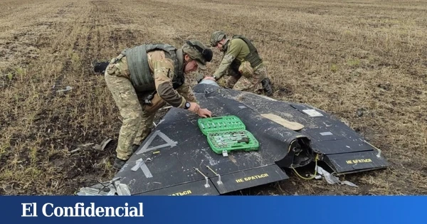 Ucrania 'destripa' el dron enemigo más sofisticado y descubre que de Rusia solo tiene el nombre