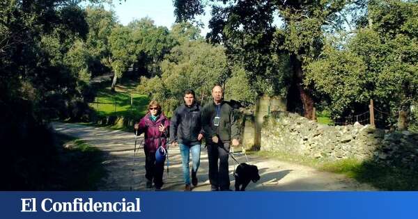 Turismo accesible en Cáceres: así son las dos rutas adaptadas para senderistas con discapacidad visual