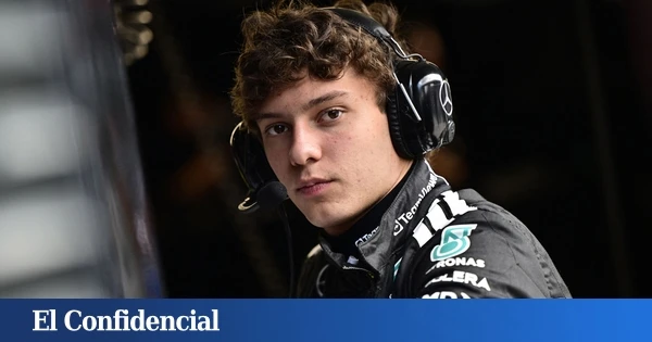 La 'pájara' de Kimi Antonelli, como el chaval al que aún le falta cuerpo para el Tour de Francia