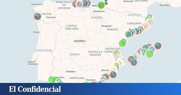 El mapa de las medusas en España: así puedes saber si es seguro bañarte en la playa