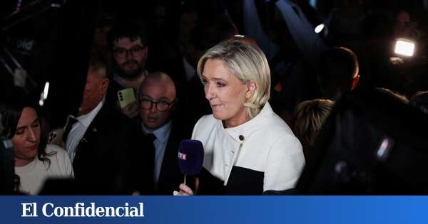 No, Marine Le Pen no ha llorado tras el resultado de las elecciones francesas: esta es la explicación