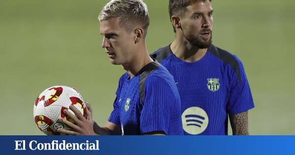 Dani Olmo se lleva una sonora pitada de los aficionados del Real Madrid en Arabia Saudí