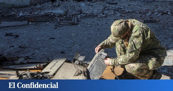 Una nota oculta en un dron ruso revela una nueva táctica para eludir las defensas ucranianas