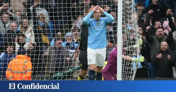 Enésimo fracaso del City de Guardiola, con un penalti fallado de Haaland en el 'Boxing Day'