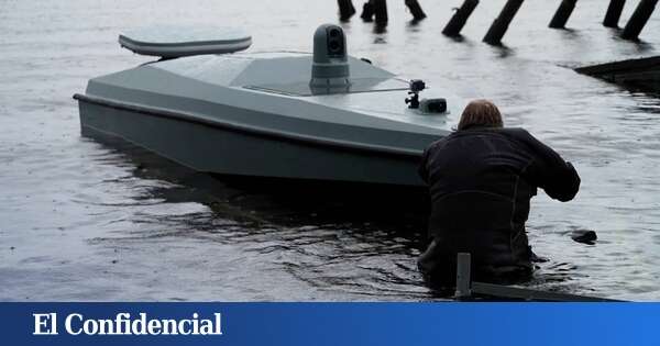 Ucrania añade ametralladoras pesadas a los implacables drones que hunden barcos rusos