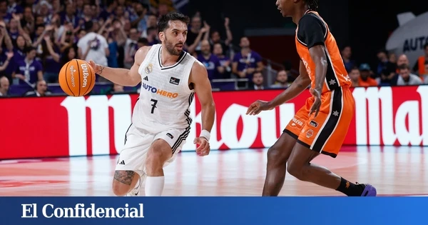 El acierto del Real Madrid gana el primer asalto en la gran final contra el Valencia (89-75)