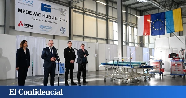 La otra línea de ayuda a Ucrania: así evacúa Europa a los pacientes que Kiev ya no puede tratar