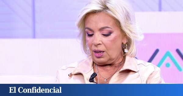 Las primeras palabras de Carmen Borrego sobre su hijo, tras ausentarse de Telecinco por un ataque de ansiedad