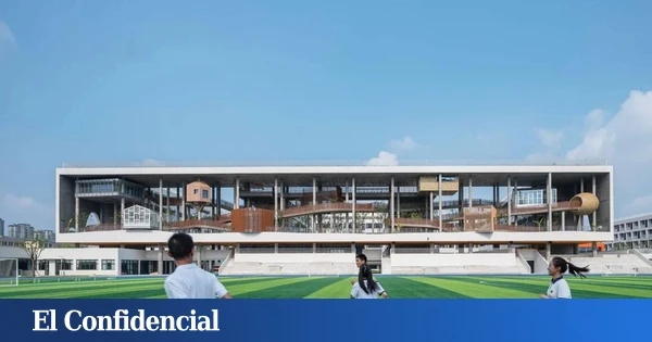 El edificio del año es este espectacular colegio en China