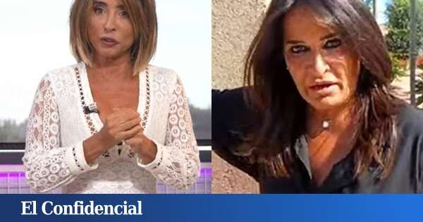 Agreden a Aída Nízar y María Patiño corta la emisión de 'Ni que fuéramos (Sálvame)'