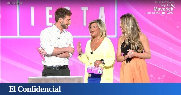 Telecinco quita peso a Cesar Muñoz y Àlex Blanquer: Terelu Campos gana (aún más) terreno en 'Fiesta'