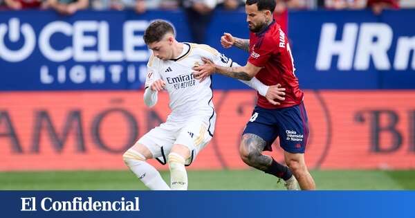 Real Madrid-Osasuna: horario y dónde ver en televisión el partido de LaLiga EA Sports