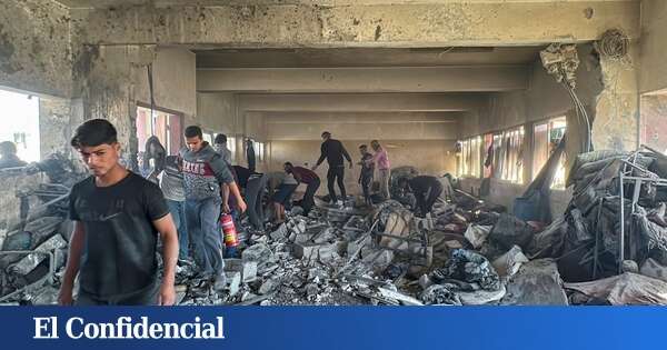 Israel bombardea una escuela en el campo de refugiados de Nuseirat y deja al menos 18 muertos