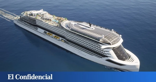 275 metros de eslora, 82.000 toneladas y 1.856 pasajeros: Alemania presenta el primer crucero 100% eléctrico a batería del mundo