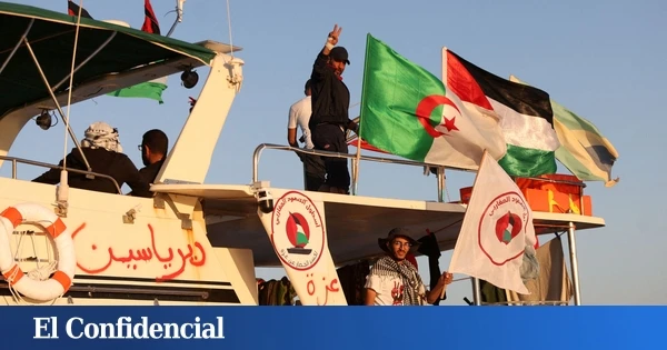 La flotilla a Gaza detecta buques a seis millas y se prepara ante una posible intercepción por parte de Israel