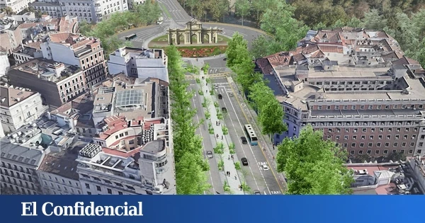 Almeida abrirá un nuevo bulevar peatonal entre la Puerta de Alcalá y Cibeles