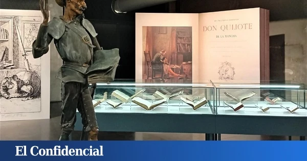 La exposición sobre 'El Quijote' que no te puedes perder: con la primera edición de 1605 y varias litografías de Dalí