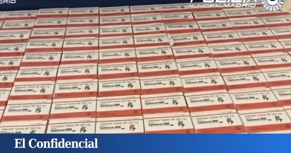 Detenido un hombre en Madrid con 10.950 pastillas de potenciadores sexuales listas para su venta