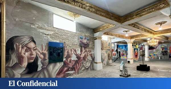 Casi desconocida para el público: la galería de arte urbano única en Madrid que fue rediseñada como un palacete abandonado ( y que es gratis)