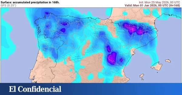 Hay calor para rato, pero también una dana y la Aemet avisa: habrá lluvias fuertes y tormentas y estas serán las zonas afectadas