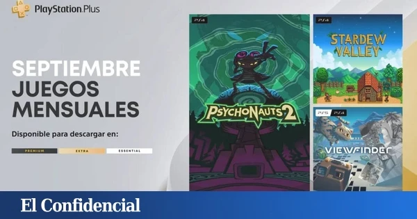 Estos son los juegos que llegan gratis en septiembre de 2025 a PS Plus